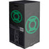 DC Comics Green Lantern Logo Black Background XBox Series X Digital Edition Console Skin